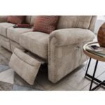 Avon 3 Seater Fabric Sofa