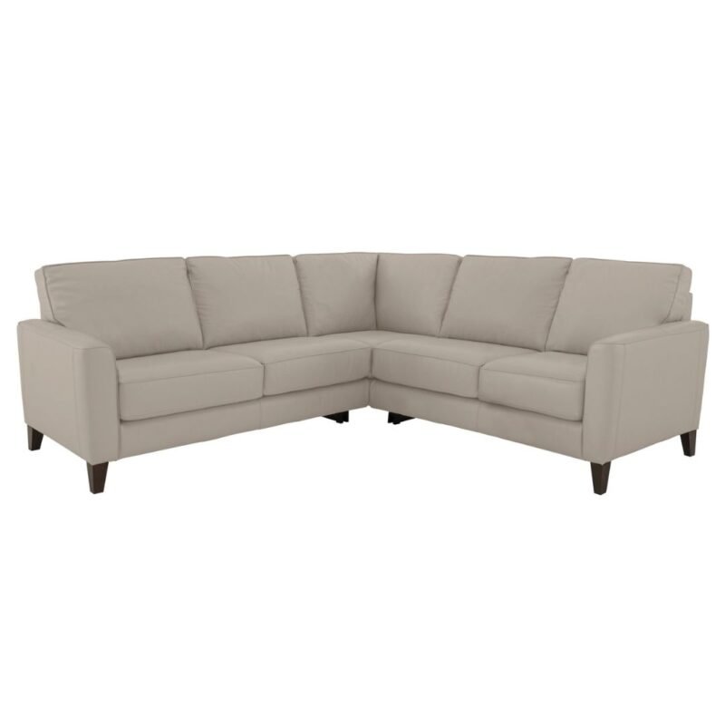 Brondby Large Leather Corner Sofa