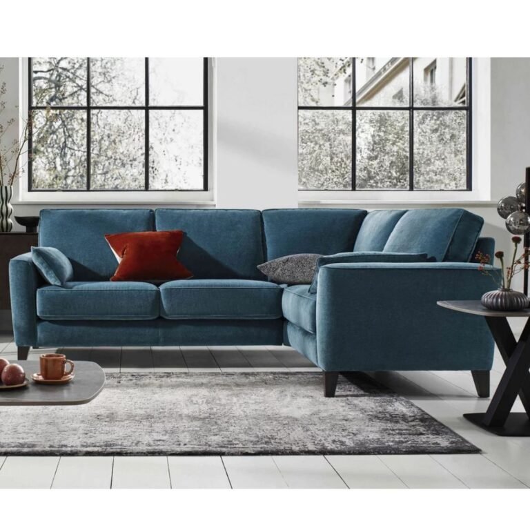 Brondby Small Fabric Corner Sofa