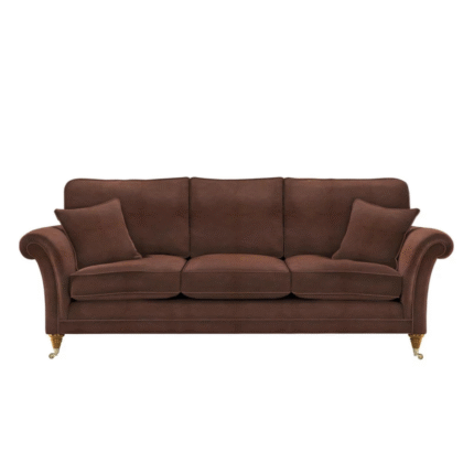 Burghley Grand Leather Sofa