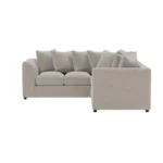 Chelsea Double Corner Sofa – Relaxed Linen (Stone)
