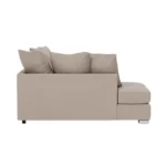 Chiswick Soft Woven Texture Left Corner Sofa – Desert Sand