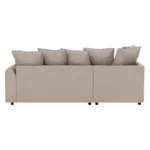Chiswick Soft Woven Texture Left Corner Sofa – Desert Sand