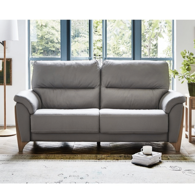 Enna Large Leather Sofa