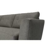 Hermione Leather Corner Sofa with Chaise End