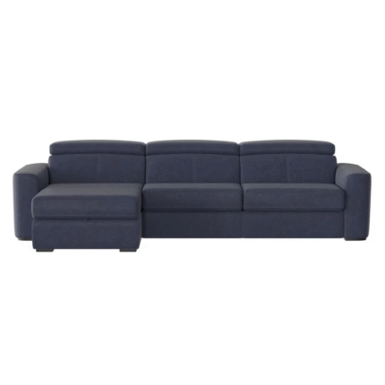 Infinity Fabric Corner Chaise Sofa Bed with Storage