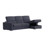 Infinity Fabric Corner Chaise Sofa Bed with Storage
