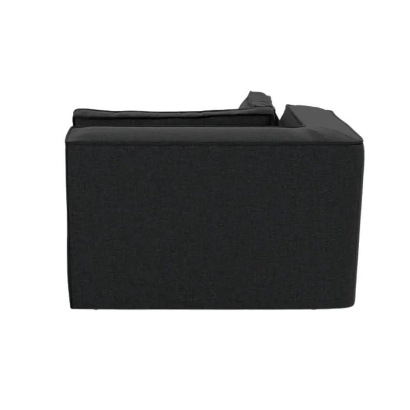 Marylebone Luxe Chenille Corner Sofa – Midnight Sky