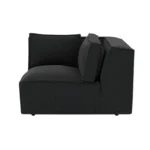 Marylebone Luxe Chenille Corner Sofa – Midnight Sky