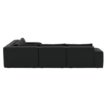 Marylebone Luxe Chenille Double Corner Sofa – Midnight Sky