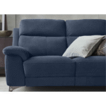 Missouri 2 Seater Fabric Recliner Sofa with Power Headrest