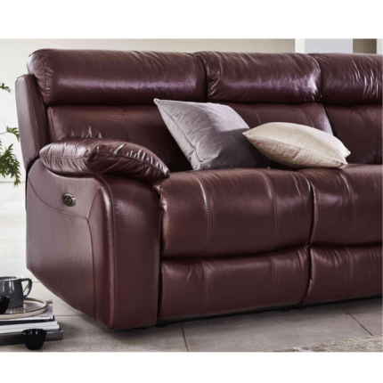 Moreno 3 Seater Leather Sofa