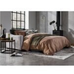 Optimus Fabric Sofa Bed with Memory Foam Mattress