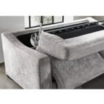 Optimus Fabric Sofa Bed with Memory Foam Mattress