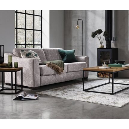 Optimus Fabric Sofa Bed with Memory Foam Mattress