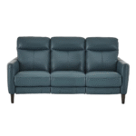 Compact Collection Petit 3 Seater Leather Power Recliner Sofa