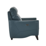 Compact Collection Petit 3 Seater Leather Power Recliner Sofa