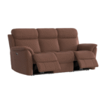Relax Station Revive 3 Seater Fabric Power Recliner Sofa