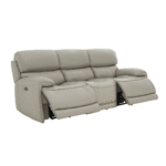 Rocco 3 Seater Leather Power Rocker Sofa with Power Headrests