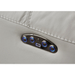 Rocco 3 Seater Leather Power Rocker Sofa with Power Headrests