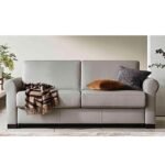 Alcova 3 Seater Fabric Sofa Bed with Storage Chaise
