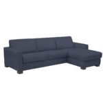 Alcova 3 Seater Fabric Sofa Bed with Storage Chaise